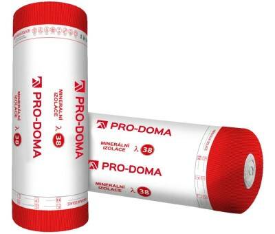 Izolace minerální DF 38 PRO-DOMA 140 mm role – 7 m²/bal